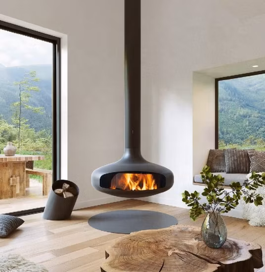Suspended Hanging Fireplaces for Sell