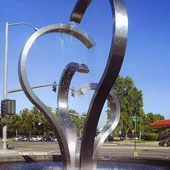 Basic Customization Stainless Steel Sculpture for Garden Ornament