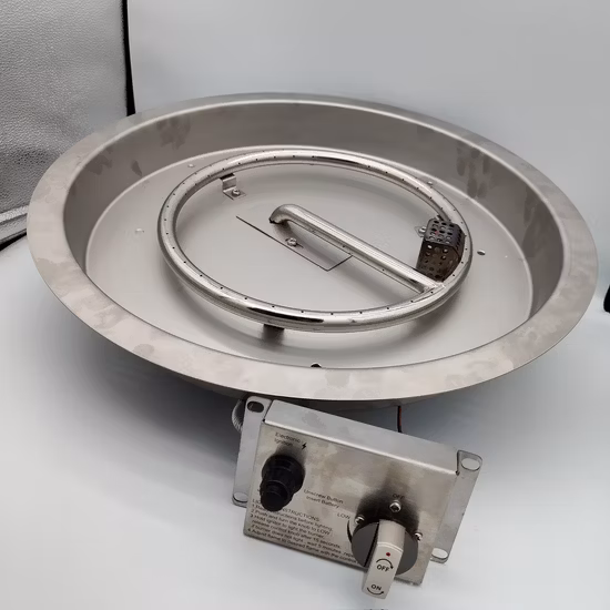 Metall-Gas-Feuerschale/Feuerstellen-Brennersystem