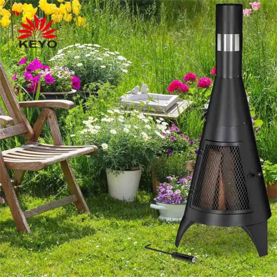 Hervorragende Design-Feuerstelle für den Außenbereich mit Kamin für den Garten